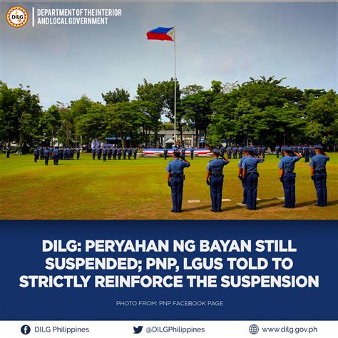 DILG: Peryahan ng Bayan still suspended; PNP, LGUs told to .